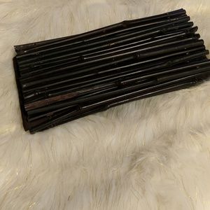 Custom made bamboo clutch